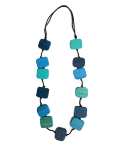 Kalung Kayu Square